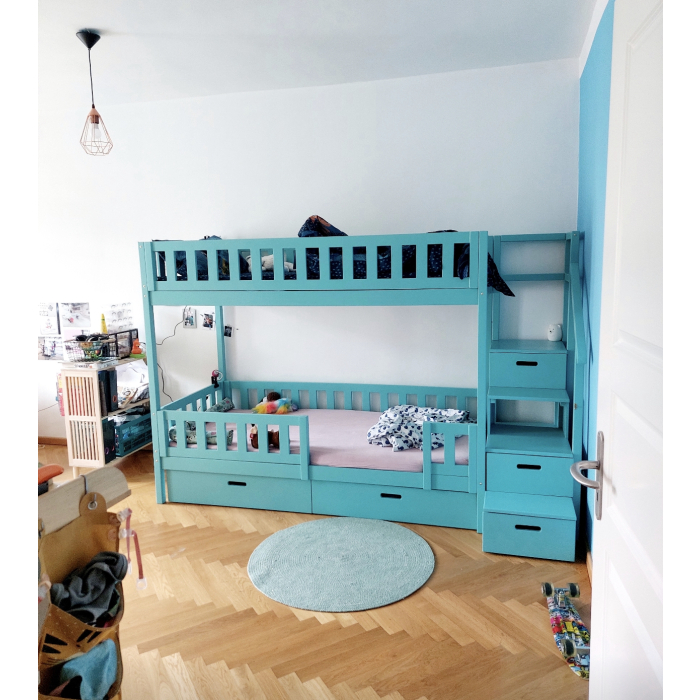 Kinderbed met trap – direct van de fabrikant